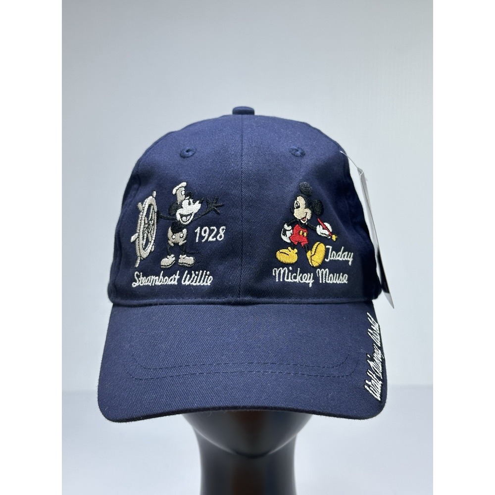 Disney Parks Mickey Mouse Through The Years Walt Disney Baseball Cap Embroidered